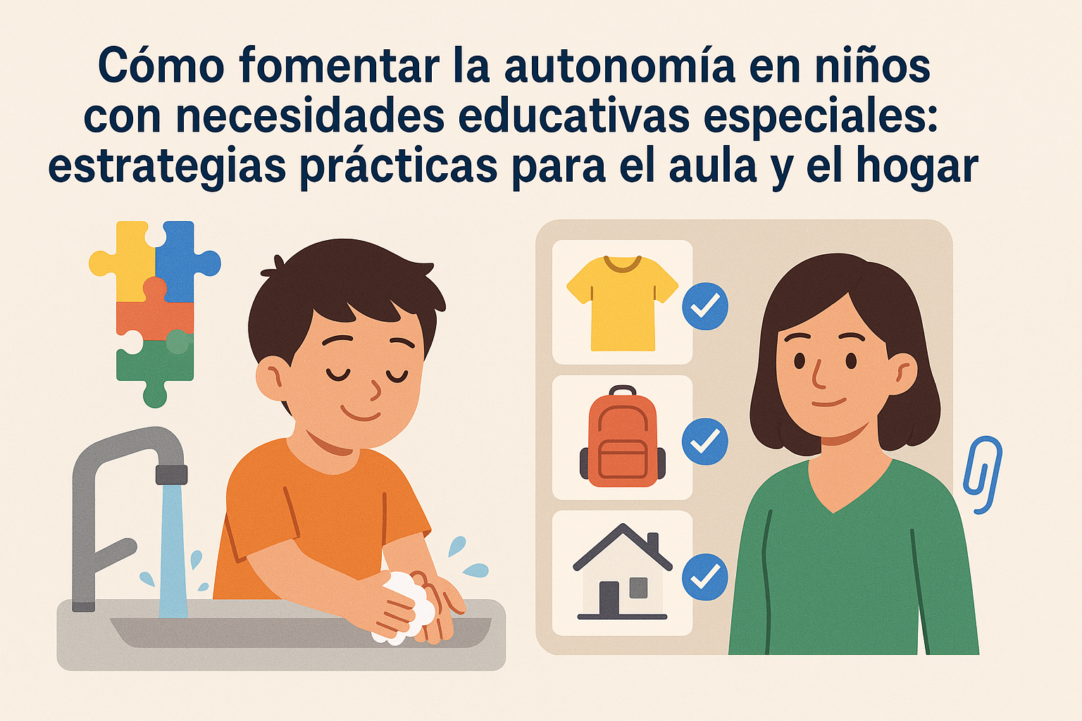 autonomía en niños con necesidades educativas especiales